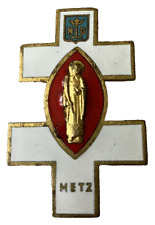 Insigne religieux croix d'occasion  Thiaucourt-Regniéville