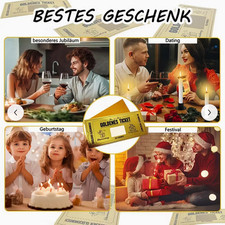 Goldenes ticket gutschein gebraucht kaufen Goldenes ticket gutschein gebraucht kaufen  Hutthurm