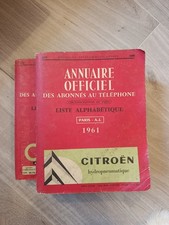 Annuaire téléphonique 1961 d'occasion  Le Mans