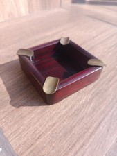Posacenere legno ottone usato  Casorate Primo