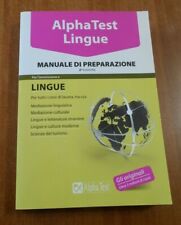 Alpha test lingue usato  Palermo