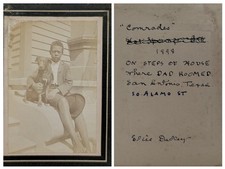Foto histórica da década de 1890 San Antonio Texas CC afro-americano cachorro preto Álamo St comprar usado Foto histórica da década de 1890 San Antonio Texas CC afro-americano cachorro preto Álamo St comprar usado  Enviando para Brazil