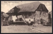 Pocztówka Kolin, Rodný domek Macharuv 1920  na sprzedaż  Wysyłka do Poland