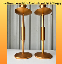 Pair copper candlesticks for sale  Houston