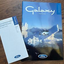 Ford galaxy brochure for sale  NORWICH