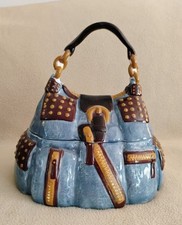 Stylish blue handbag for sale  Seaford