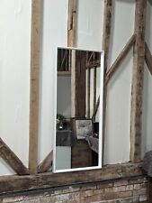 Designer white mirror for sale  RYE