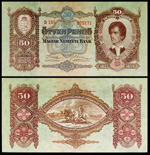 Hongrie hungary billet d'occasion  Crespin