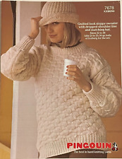 Ladies quilted jumper for sale  MIDDLESBROUGH