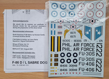 Decalbogen 86d sabre gebraucht kaufen  Hamburg