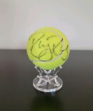Bola de tênis autografada assinada por Roger Federer com certificado de autenticidade holograma comprar usado  Enviando para Brazil