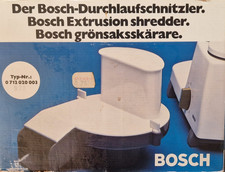 Bosch durchlaufschnitzler top gebraucht kaufen  Ludwigsburg
