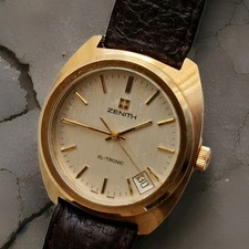 Zenith tronic gold usato  Terni