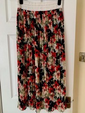 Floral pleated skirt for sale  SHEFFIELD