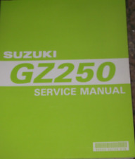 Suzuki gz250x service for sale  ASHFORD
