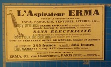 Erma vacuum cleaner d'occasion  Expédié en Belgium