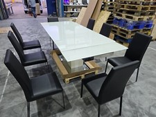 Calligaris extendable glass for sale  FELTHAM