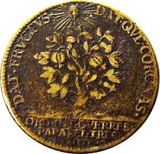 Francja, żetony, mosiężny żeton MAGNUS - DAT.FRVCTVS.DAT.QVE.CORONAS na sprzedaż  PL