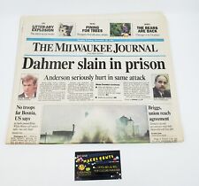 1994 Milwaukee Journal Jeffrey Dahmer Morto Morto Vintage Jornal Série MDK comprar usado  Enviando para Brazil