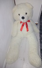 Giant white teddy for sale  ROMFORD