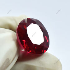 Piedra preciosa suelta natural 13,75 quilates rubí rojo sangre corte extremadamente ovalado CERTIFICADA segunda mano  Embacar hacia Mexico
