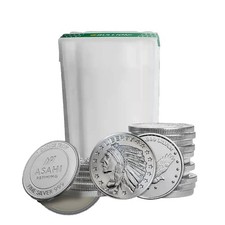 Prata fina redonda 0,999 1 oz - Design aleatório - Tubo de 20 rodadas comprar usado  Enviando para Brazil