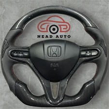 Volante de fibra de carbono personalizado adequado para Honda Civic Fd2/Fn2 (2006-2011) comprar usado  Enviando para Brazil