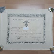 Lot diplômes légion d'occasion  Épinal