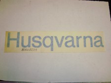 Adesivo husqvarna prespaziato usato  Trieste