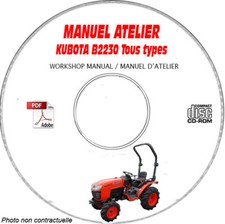 B2230 manuel atelier d'occasion  France