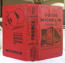 Guide michelin 1930 d'occasion  Laval