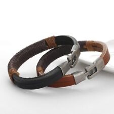 Bracciale cuoio canapa usato  Taranto