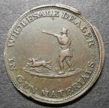 Farthing token 19th d'occasion  Expédié en Belgium