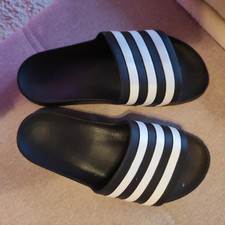 Adidas adilette badelatschen gebraucht kaufen  Montabaur