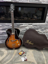 Guitarra elétrica Hofner hct-j17 Archtop jazz série contemporânea comprar usado  Enviando para Brazil