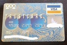 Usado, Cartão Trustcard Visa TSB – Garantia de cheque da década de 1990 £50 – Colecionável bancário comprar usado Usado, Cartão Trustcard Visa TSB – Garantia de cheque da década de 1990 £50 – Colecionável bancário comprar usado  Enviando para Brazil