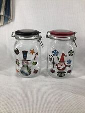 Vintage glass canister for sale  Lakeland