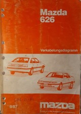 Mazda 626 verkabelungsdiagramm gebraucht kaufen  Berlin