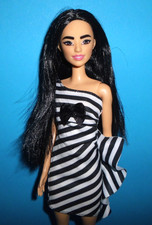 Barbie fashionistas schwarze gebraucht kaufen  Hamburg