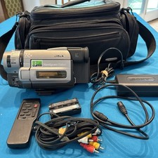 Usado, Pacote de filmadora analógica Sony Handycam Ccd-Trv93 Hi8 testado funcionando comprar usado  Enviando para Brazil