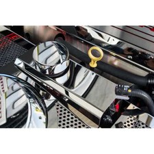 Tampa de tanque de líquido de arrefecimento de aço inoxidável escovado para 2016-2019 Chevy Camaro comprar usado  Enviando para Brazil