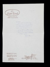 Georges alphandery lettre d'occasion  France