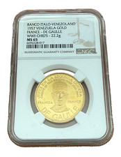 Venezuela 1957 gold for sale  San Francisco
