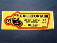 Grand autocollant ancien d'occasion  Toulon-