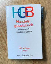 Hgb 2022 beck gebraucht kaufen  Leipzig
