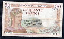Billet francs cérès d'occasion  Paris XVIII