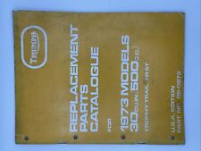 Triumph parts catalogue for sale  BROMSGROVE