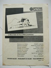 Pubblicita officine galileo usato  Velletri