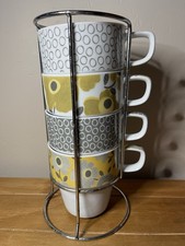 Next stacking mugs for sale  SWINDON