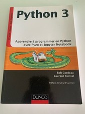 Livre python apprendre d'occasion  Drancy